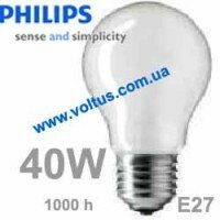 Лампа накаливания Е27 40W
